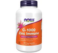 NOW Foods | C-1000 Zinc Immune | 1 x 180 vcaps