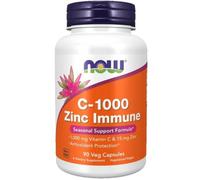 NOW Foods, C-1000 Zinc Immune , 180 Veg Capsules