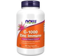 NOW Foods, C-1000 Zinc Immune , 180 Veg Capsules