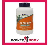 NOW Foods Cal-Mag DK 180 Capsules | Zinc Copper Manganese Calcium Copper K2 D3