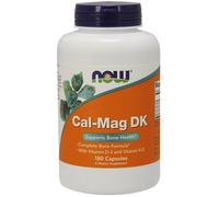 NOW Foods Cal-Mag DK 180 Capsules | Zinc Copper Manganese Calcium Copper K2 D3
