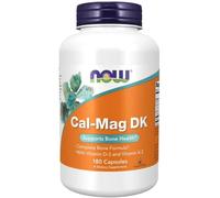 NOW Foods Cal-Mag DK 180 Capsules | Zinc Copper Manganese Calcium Copper K2 D3