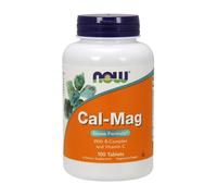 NOW Foods Cal-Mag with B-Complex and Vitamin C - 100 tablets