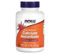 NOW Foods Calcium Ascorbate Powder 227g | Buffered Vitamin C for Immune Support