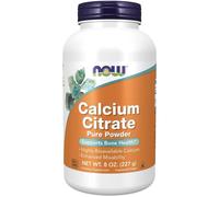 NOW Foods Calcium Citrate Powder 8oz, Strong Bones, Muscle and Heart Health