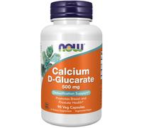 Now Foods Calcium D-Glucarate,500 mg ,90 Veg Caps (Pack of 1)