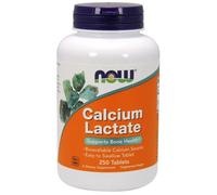 NOW Foods Calcium Lactate - 250 tablets