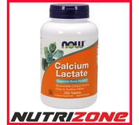 NOW Foods Calcium Lactate - 250 tablets