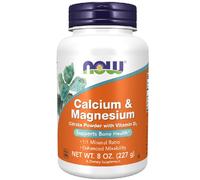 NOW Foods Calcium & Magnesium Citrate Powder With Vitamin D3 227g