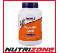 Now Foods Caprylic Acid 600mg Digestive Health - 100 softgels