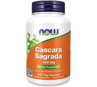 NOW Foods Cascara Sagrada 450mg Capsules 250 Capsules