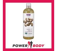 NOW Foods - Castor Oil, 100% Pure - 473 ml.