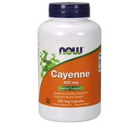 Now Foods Supplement Cayenne (Cayenne Pepper) 500 mg – 250 Vegetarian Capsules