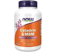 NOW Foods Celadrin & MSM 500mg Capsules 120 Capsules