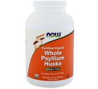 Now Foods, Certifed Whole Psyllium Husks, 12 oz (340 g)