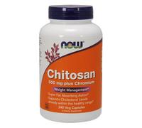 NOW Foods Chitosan 500mg Plus Chromium Capsules 240 Capsules