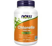 Now Foods Chlorella 1000mg - 120 Tablets - Natural Super Green