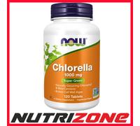 NOW Foods Chlorella 1000mg Organic Natural Chlorophyll Digestive Health 120 tabs