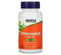 NOW Foods Chlorophyll, 100mg - 90 vcaps