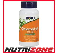 NOW Foods Chlorophyll 100mg Green Superfood - 90 vcaps