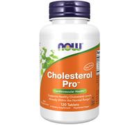 NOW Foods Cholesterol Pro 120 Tablets - Healthy Cholesterol Blood Sugar Support