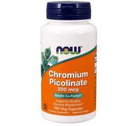 Now Foods Chromium Picolinate, 200mcg 100 vcaps