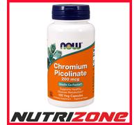 NOW Foods Chromium Picolinate, 200mcg , 100 vcaps