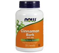 NOW Foods Cinnamon Bark, 600mg Capsules 120 Capsules