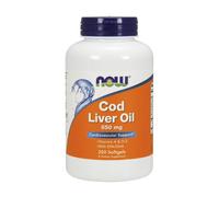 NOW Foods Cod Liver Oil, 650mg - 250 softgels