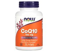 NOW Foods Coenzyme Q10 Heart Support 100mg Softgels - 150 Softgels
