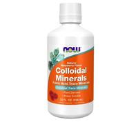 Now Foods, Colloidal Minerals, Natural Raspberry Flavor, 32 fl oz (946 ml)