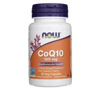 NOW Foods CoQ10 with Hawthorn Berry, 100mg, 30 vcaps
