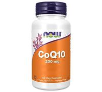 Now Foods, CoQ10 200mg, Coenym Q10, High Dose, 60 Vegan Capsules, Gluten Free, Vegetarian, Soy Free, Non GMO