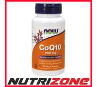 Now Foods CoQ10 200mg Energy Production Cardiovascular Support - 60 vcaps