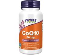 NOW Foods CoQ10, 30mg , 60 vcaps