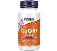 Now Foods CoQ10 Capsules 30 mg - 60 Veg Capsules