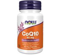 NOW Foods CoQ10 60mg 60 Capsules