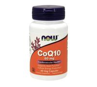 NOW FOODS COQ10 60MG 60 VEGETARIAN CAPSULES