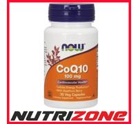 Now Foods CoQ10 with Hawthorn Berry 100mg Cardiovascular Health - 30 vcaps