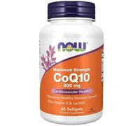 CoQ10 600 mg 60 Softgels By Now Foods