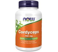 NOW Foods Cordyceps 750mg Capsules 90 Capsules