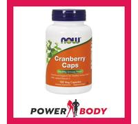 NOW Foods - Cranberry Caps - 100 Vegetable Capsules Free P&P