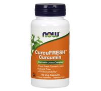 Now Foods CurcuFRESH Curcumin 60 Veg Capsules - from Fresh Turmeric Juice