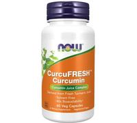 NOW Foods CurcuFRESH Curcumin Capsules 60 Capsules