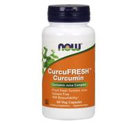 NOW Foods CurcuFRESH Curcumin, 60 vcaps