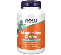 NOW Foods Magnesium Citrate 400mg Capsules 120 Capsules