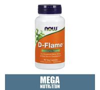 NOW Foods D-Flame Treat Minor Aches & Pains Due to Overexertion 90 Veg Capsules