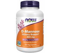 NOW Foods D-Mannose, 500mg - 120 vcaps