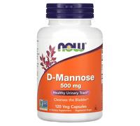 NOW Foods D-Mannose, 500mg - 120 vcaps