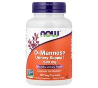 NOW Foods D-Mannose, 500mg - 120 vcaps